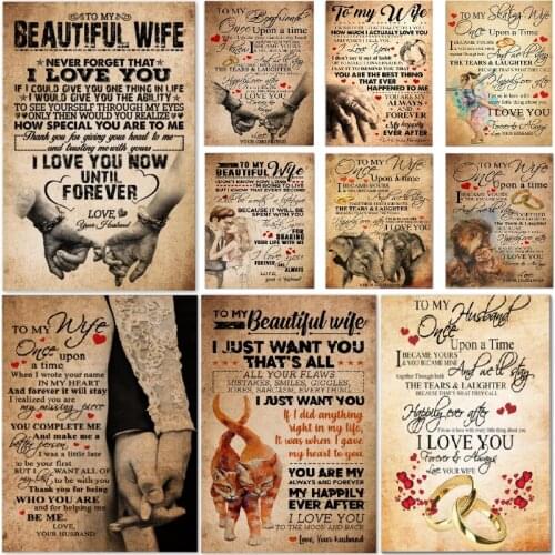 5D Diamond Painting Love Quote Embroidery Full Square Round Drill Holding Hands Pinky Promise Cross Stitch Kits Home Decor Gift