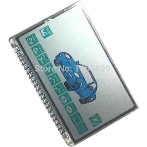 A9 LCD Display Screen Metal Pin For Two way Car Alarm System Starline A9 A8 lcd Remote Control Key Keychain KGB FX-5 FX5 FX 5