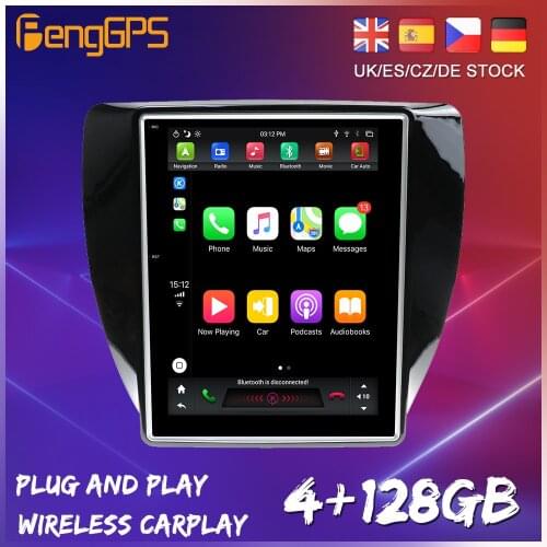 For Volkswagen Jetta 6 2011 - 2018 Android 9 Carplay Tesla Car Multimedia Player Video GPS Navigation Auto Radio Stereo HeadUnit