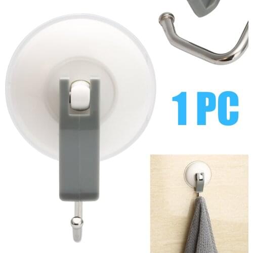 Kitchen Bathroom Heavy Duty Large Suction Cup Hooks Snap Lever Vacuum Holder Clothes Wall Hooks For Kitchen Bath Hardware