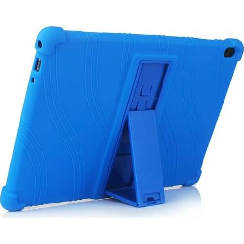 Kids Safe Cover for Lenovo Tab M10 TB-X605F/L 10.1 Inch Tablet Silicone Soft Stand Case for Lenovo Tab P10 X705F/L Shell + Pen