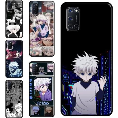 Killua Zoldyck Hunter x Hunter Case For OPPO A91 A93 A83 A15 A31 A53 A9 A5 2020 F5 Find X3 Pro A52 A72 A3S A5S Cover Capa