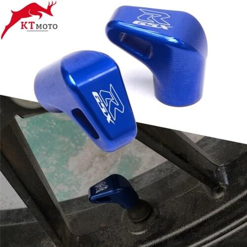 For Suzuki GSXR GSX-R 600 750 1000 All Year Motorcycle Latest High Quality Wheel Tire Valve Stem Caps Airtight Covers