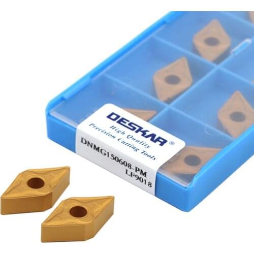 DNMG150604-TM DNMG150608 LF9018 CNC Lathe Turning Tool Carbide Insert Semi-finishing Groove Be applicable Widely Cut Good Effect