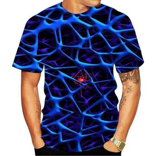 Vertigo Hypnotic 3d Tee Shirt Mens Summer T shirt 3D Printed Tshirts Short Sleeve Compression Tshirt Men/women Party T-shirt