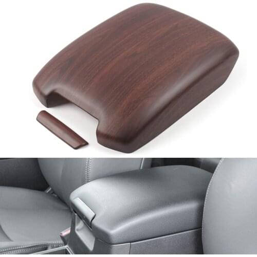 ChromeArmrest Box Trim Cover For Toyota Land Cruiser 150 Prado LC150 FJ150 2011 - 2014 - 2017 - 2019 Decoration