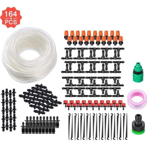 Automatic Irrigation Kit for Home Garden Balcony Greenhouse Irrigation Kit Distribution Tubing Irrigation Kit Accessories