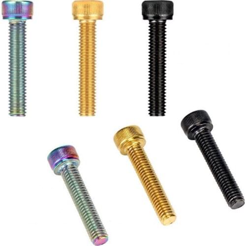 Stem Cover Round Tight Thread Pitch Stainless Steel Special Fork Tube Cap for 28.6mm Fork Tube Cycling Bicycle Accessories