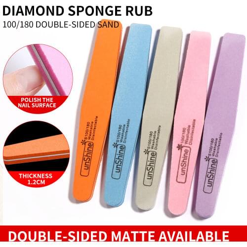 LEAMX Professional Nail Art Tools 5 Pros Cons Multifunctional Sponge Nail Polish Surface Sand Nail File Professional Nail Repair