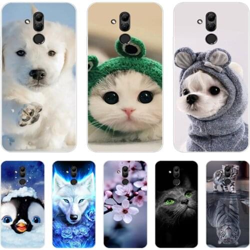 P soft case For Huawei Mate 20 Lite Case 6.3 inch Transparent Silicone Phone For Huawei Mate 20 Lite Cover Coque Capa