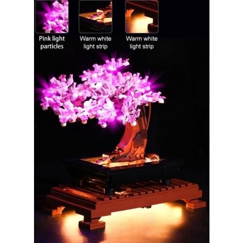 LED Lighting Kit For Tree 10281 Blocks Accessories (Only LED Light, No Block Kit)