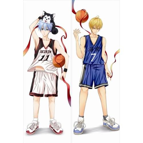 Kuroko no Basuke Anime Kurokos Basketball Long Pillowslip Cool Boy Taiga Kagami Body Pillowcase Seijuro Akashi Dakimakura Cover