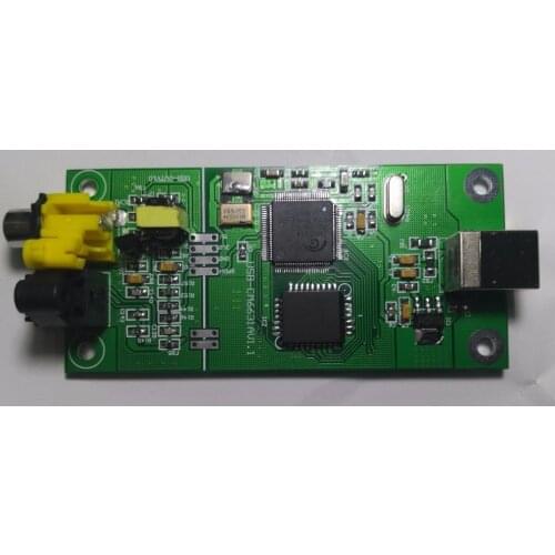 NEW 1PC CM6631A USB to SPDIF support coaxial optical output 192K / 24bit