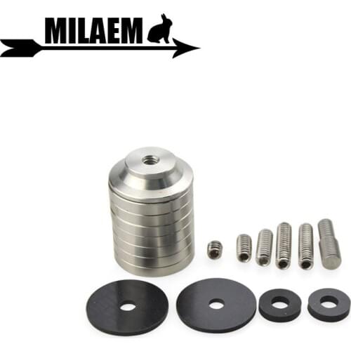 Archery Balance Weight Tablet Compound Bow Stabilizer Balance Rod Weight Adjustable Stainless Steel Damper Shooting Accessories