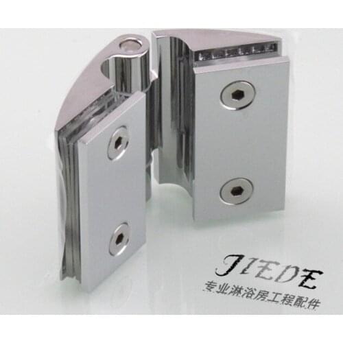 Glass door hinge hinge high compartment glass partition door hinge clip bathroom shower room accessories free hinge