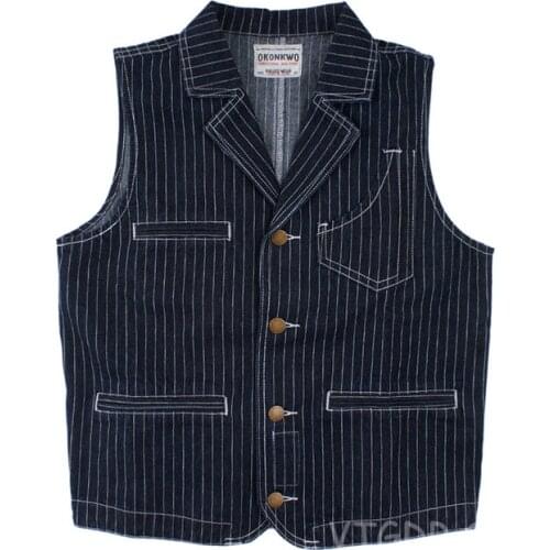 Мужские джинсовые жилеты TURBOSUN China At AliExpress