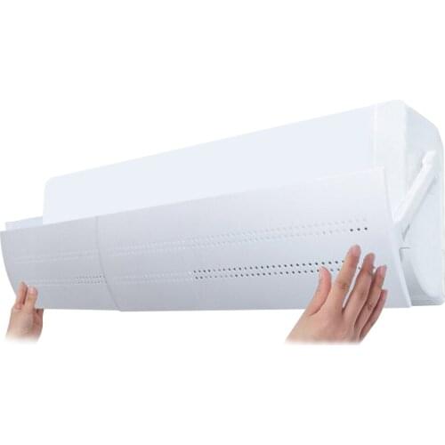 Air Conditioner Wind Shield Cold Wind Gas Deflectors Anti Direct Blowing Baffle Portable Elegance
