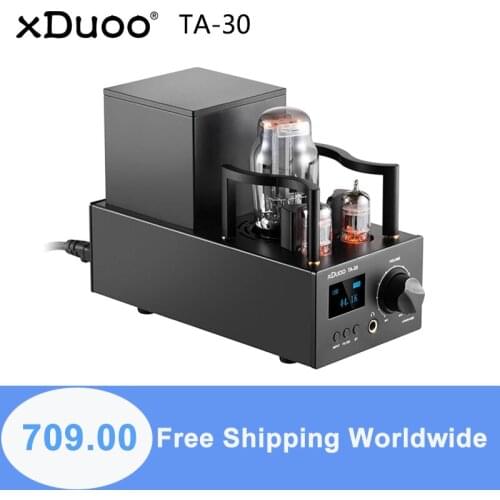 XDUOO TA-30 ES9038Q2M HD Bluetooth High Performance DSD512 DAC Tube Headphone Amplifier