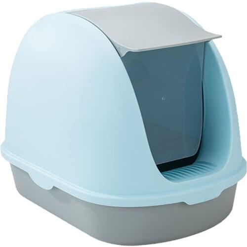 Cat Litter Box Fully Enclosed Cat Toilet Cat Feces Basin Deodorant Anti-splashing Deodorant Cat Supplies Large Cat Basin Shit