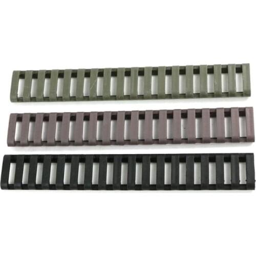 18-Slot Picatinny Ladder Rail Panel Handguard Protector Resistant Cover 4Pcs Set