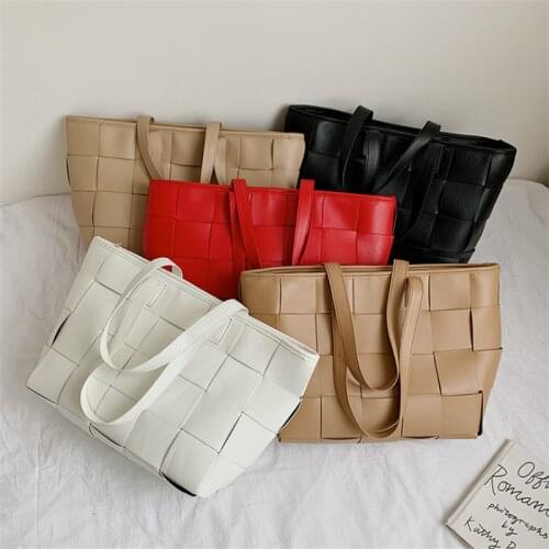 2021 New Style Womens Bag - Web Celebrity Stylish Simple Soft Leather Shoulder Bags Large Capacity Handbags