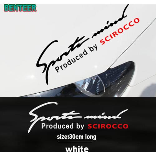 PVC Car body sticker For Volkswagen Scirocco VW Golf 6 7 MK3 MK4 MK5 MK6 MK7 TDI R20 R32 GTI Polo CC