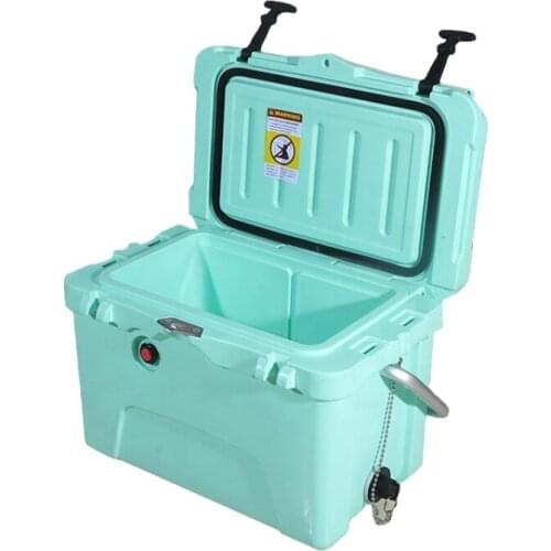 45QT LLDPE Plastic Insulated Portable Rotomolded Ice Chest Coolers
