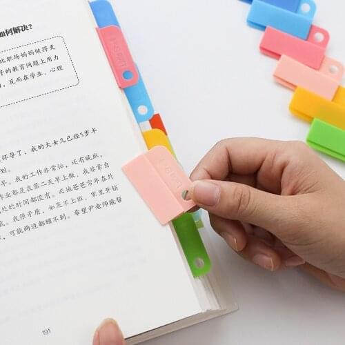 6 Pcs/lot Creative Writing Photo Paper Clips Photo Holder Office Accessories School Supplies Stationery Memo Clip Children Gifts