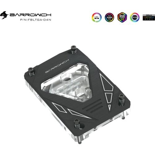 BARROWCH CPU Cooler For AMD RYZEN AM4 ,AM3, Water Cooling 5V Water Block ,Seller Highly Recommend, FBLTGA-04N pc parts