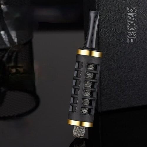 Lazy Cigarette Holder Does Not Drop Soot Smoke Accessories for Weed Blunt Joint Holder Gift for Men High Temperature Resistance