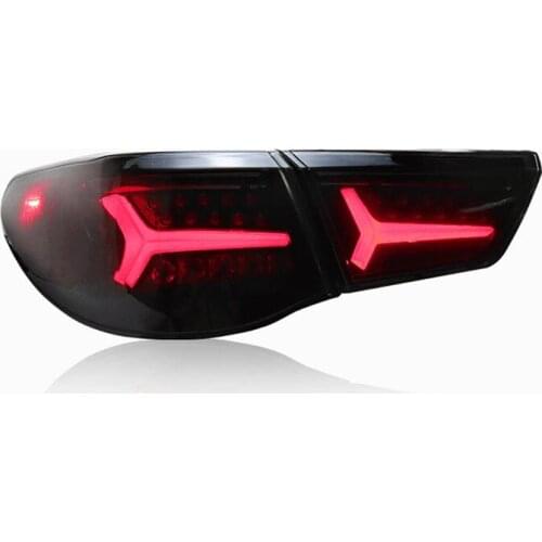 For Reiz taillight assembly modification 10-13 models of aircraft LED marquee rear turn signal new streamer starry sky