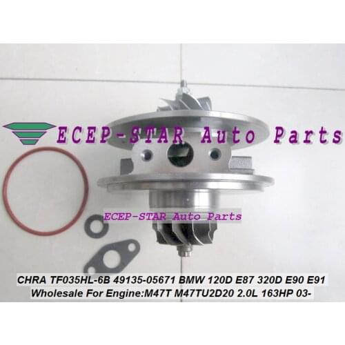 Turbo Cartridge CHRA TF035 49135-05670 49135 05671 49135-05640 49135-05641 49135-05650 49135-05651 7795499 11657795499 779549907