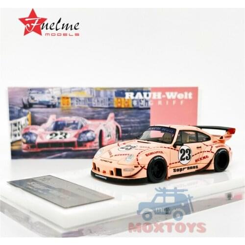 FuelMe 1:64 933 RWB Sopranos Pink Pig Resin Model Car
