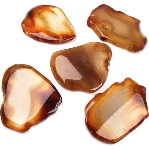 Natural Stone agates Pendant irregular shape Exquisite Pendants for Jewelry making DIY Necklaces Accessories Reiki Healing Gift
