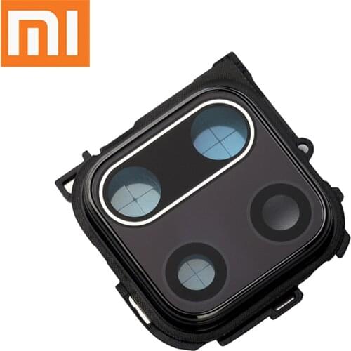 Camera Lens for Xiaomi Redmi Note 9S 9 Pro Glass Housing Back Cover Metal Frame Holder Replacement Repair Parts redmi note 9 pro