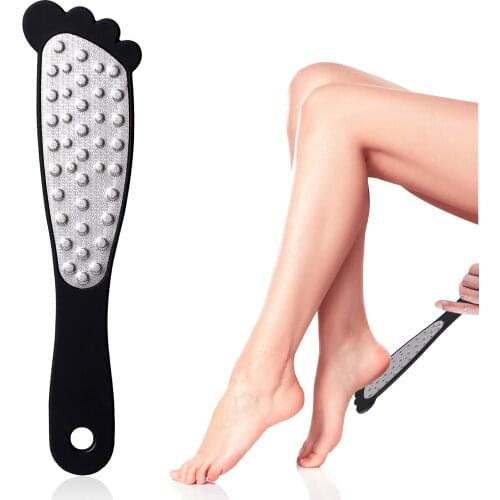 304 Stainless Steel Black Foot Rasp File Hard Dead Skin Callus Remover Files Professional Pedicure Tools Grinding Feet Care