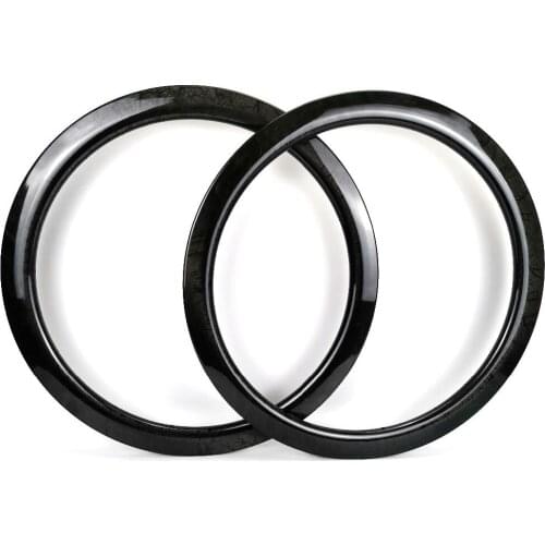 Full carbon single Rim 700c 50mm depth 25mm width clincher/Tubular Road disc bike carbon rim with marble glossy finish