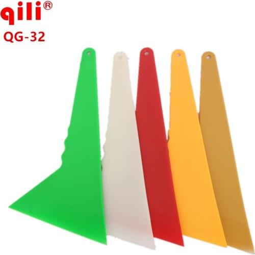 Squeegee QIli QG-32 Big Size 28.3cm*14cm Tirangular Plastic Scraper Plastic Car vinyl Film wrapping Handle Squeegee