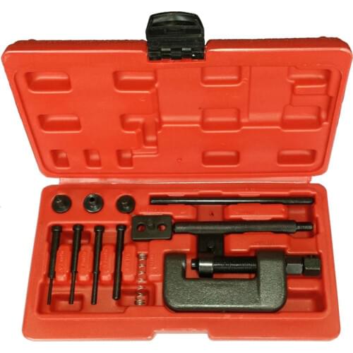 420-630 Motorcycle Chain Splitter Breaker Motorbike Riveting Tool Heavy Duty Link O-ring