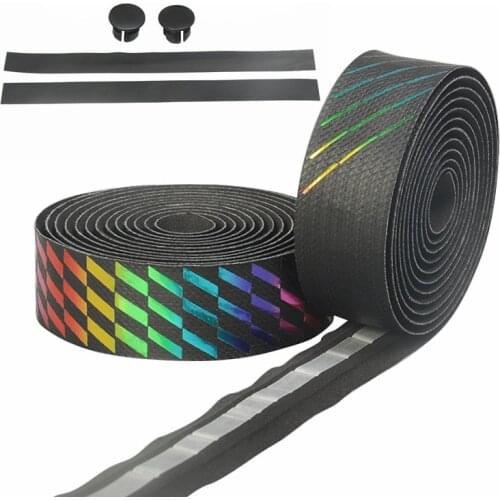 Bicycle Handle Belt Road Bike Strap Dead Fly Bike Bend Handle Strap Strap Gradient Color Comfortable Breathable Handle Strap