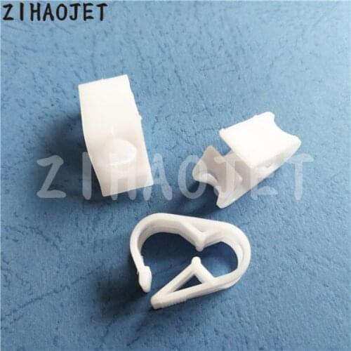 Large format printer Allwin Human Thunder-jet Flora Myjet ink pipe connector / Plastic hose clip 50pcs for sale