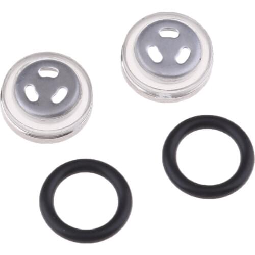 Unviersal Motorcycle Brake Master Cylinder Reservoir Sight Mirror Gasket Replacement - 12mm