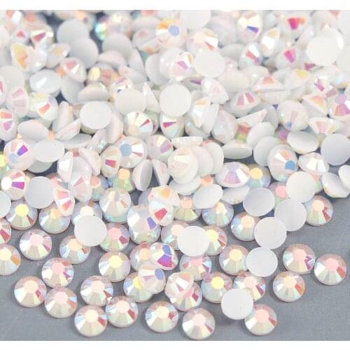 10000pcs 2mm AB Jelly Rhinestones Resin Flat Back Glitter Strass Nail Charms Accessories DIY 3D Nail Art Decorations Wholesale