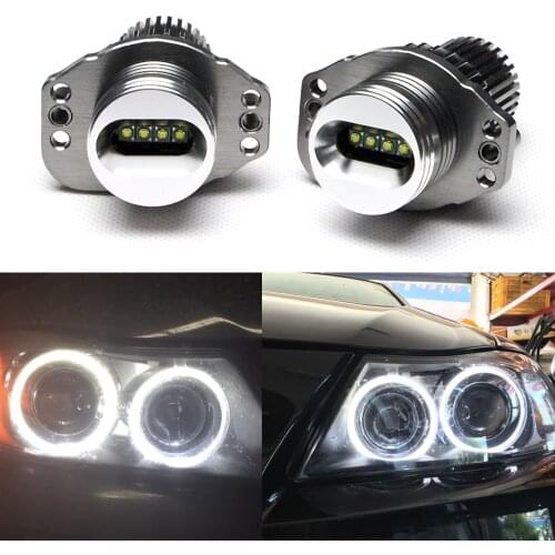 2pcs 40W LED Marker Light for BMW E90 E91 LED Angel Eyes Lamps Replacement OEM 63117161444