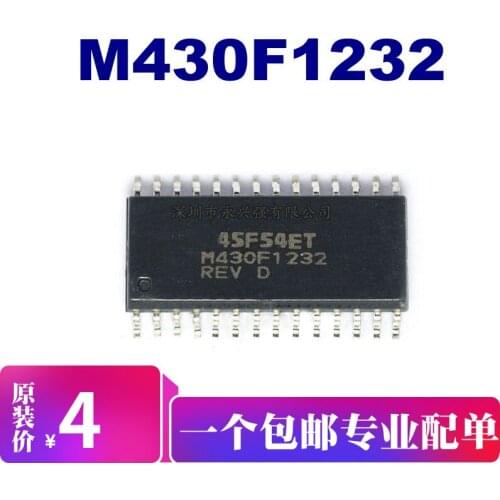 5pieces MSP430F1232IPW M430F1232