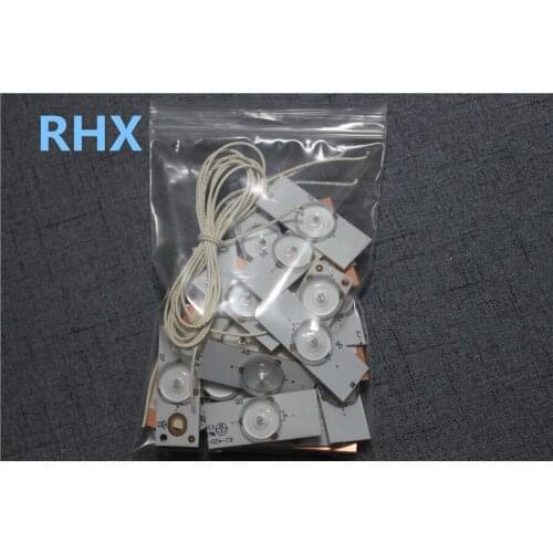 6V SMD Lamp Beads Optical Lens Fliter LED Strip Bar For Repair TV 100%NEW