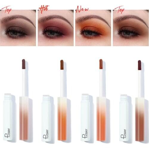 8 Colors Matte Liquid Eyeshadow Waterproof Lasting Matte Metallic Easy To Makeup Professional Eye Dark Eyeshadow