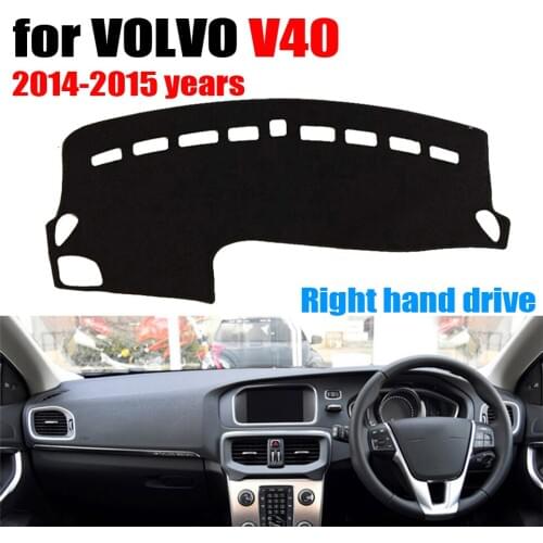 Free shipping!!! Car dashboard covers mat for VOLVO V40 2014-2015 years Right hand drive