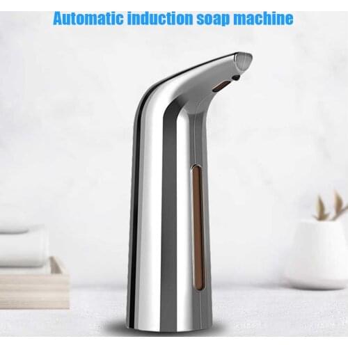 Hand Sanitizer Container Liquid Soap Dispenser Bathroom Supplies Kitchen Accessories Metal Color Smart Sensor Small And Faming
