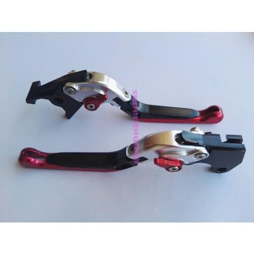 New motorcycle motorbike bike CNC Foldable Extendable brake&Clutch Levers For Suzuki GSR750 GSR 750 2011 2012 11 12
